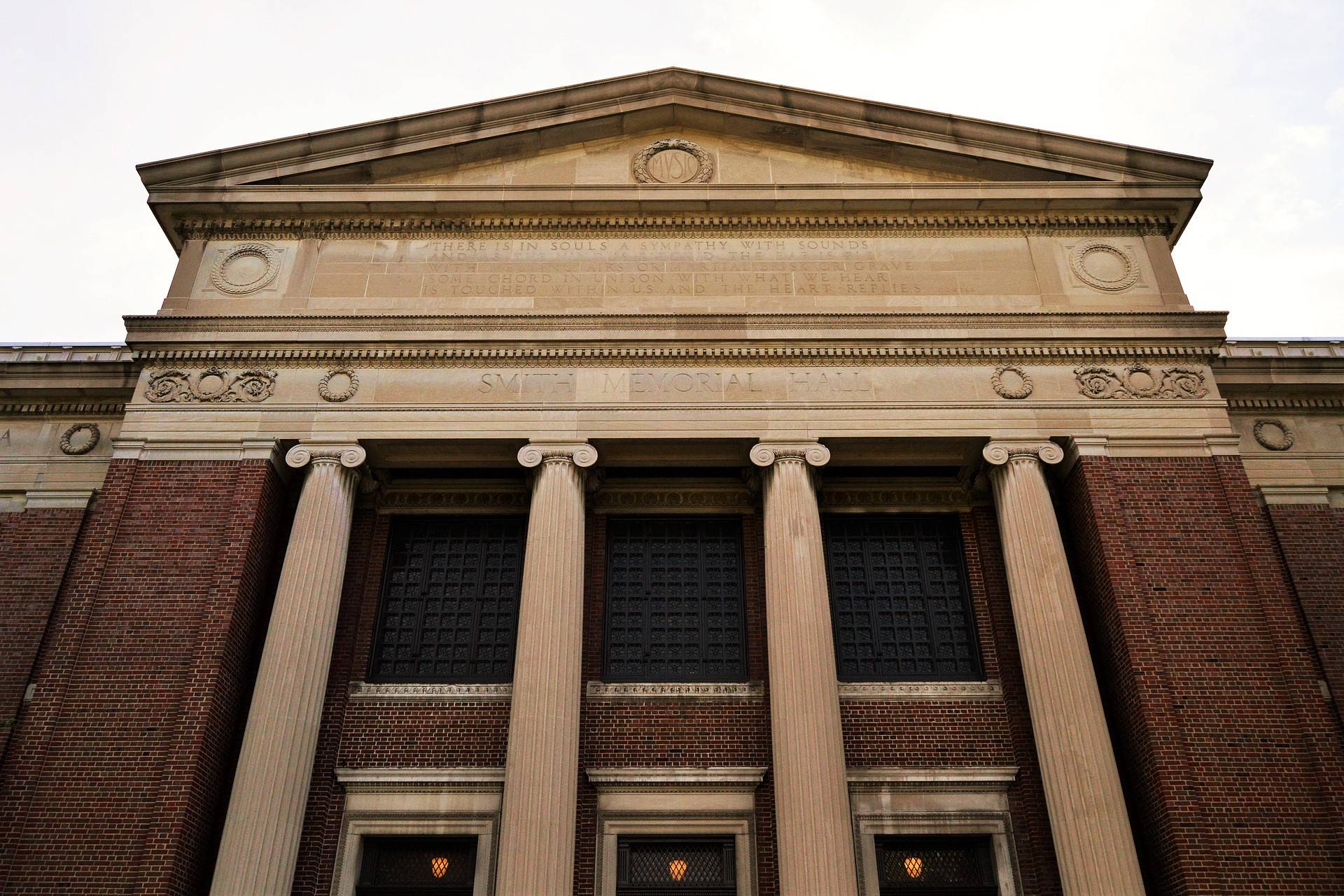 Study hall of a college campus