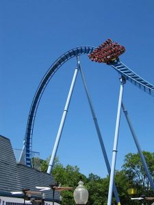 Roller Coaster at Busch Gardens